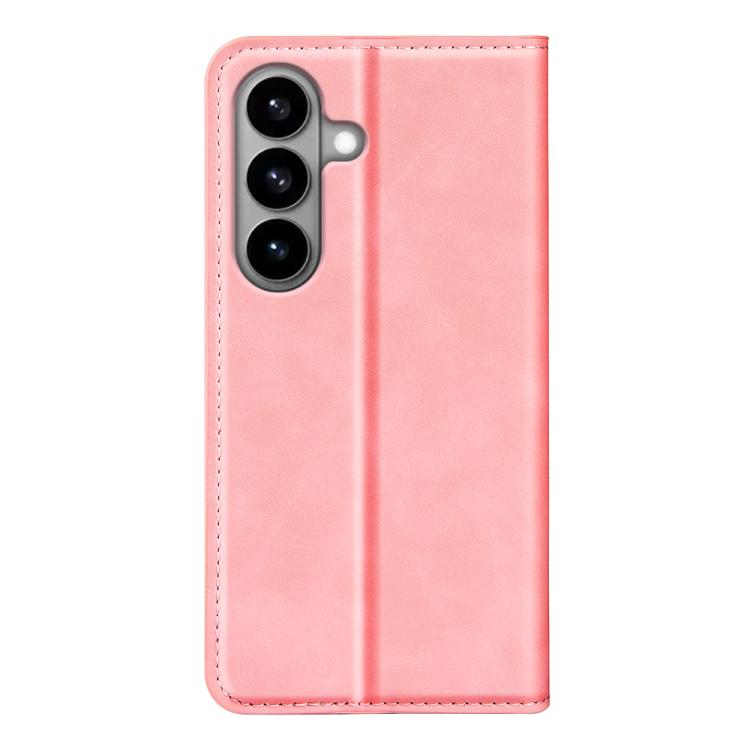 For Samsung Galaxy S26 5G Retro-skin Magnetic Suction Leather Phone Case