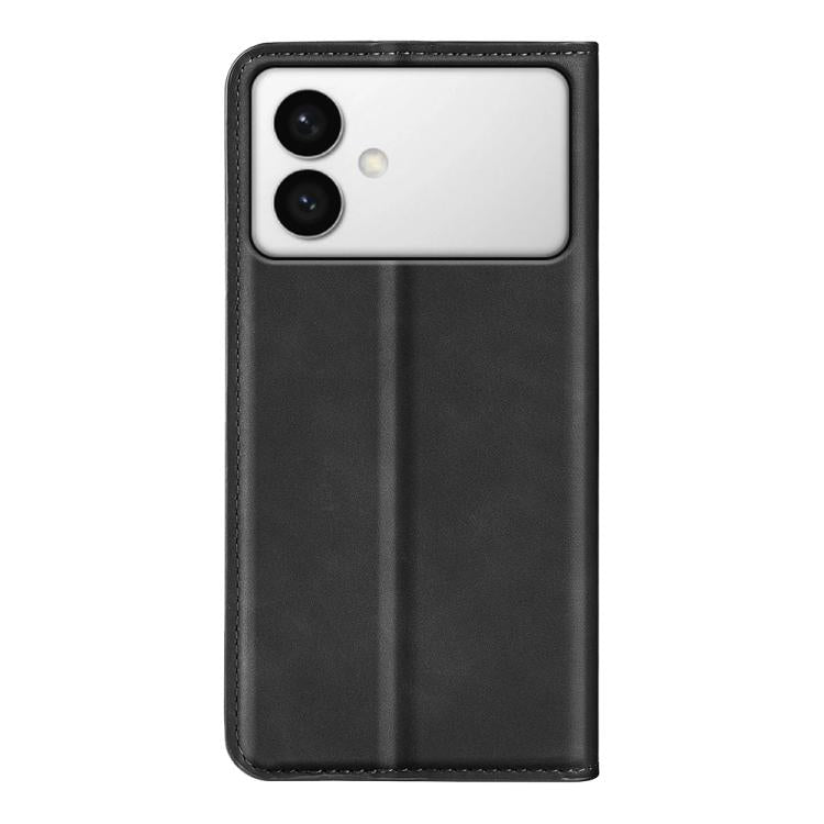 For Samsung Galaxy S26 Edge 5G Retro-skin Magnetic Suction Leather Phone Case