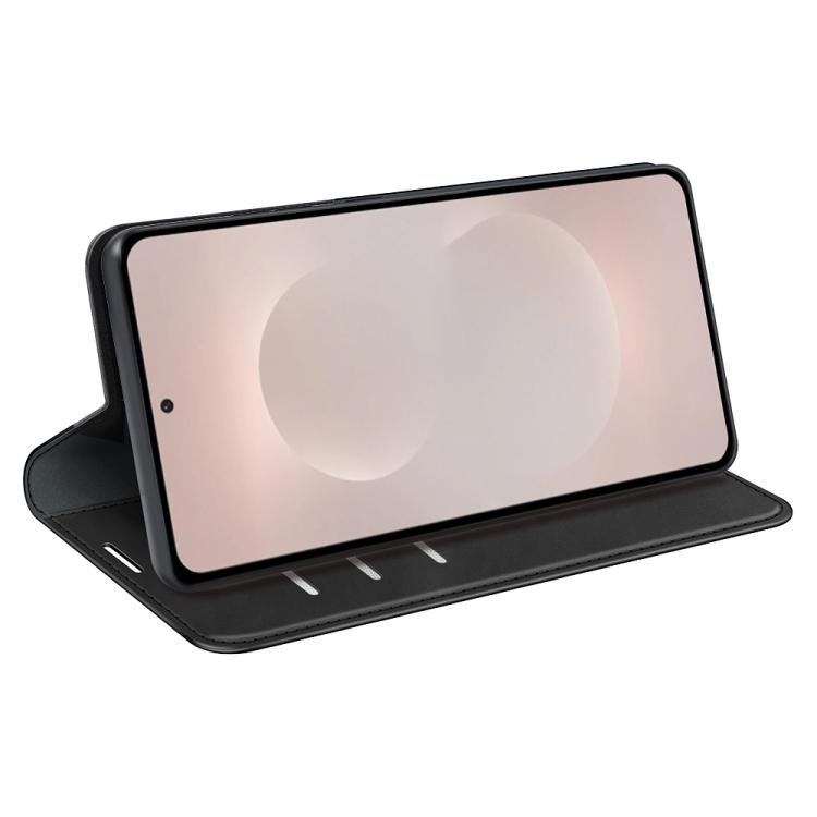 For Samsung Galaxy S26 Edge 5G Retro-skin Magnetic Suction Leather Phone Case