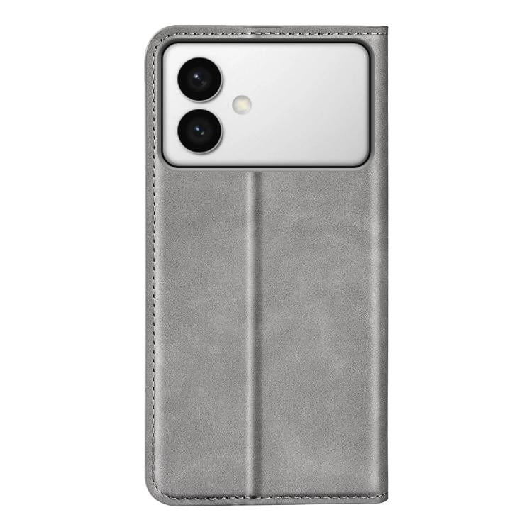For Samsung Galaxy S26 Edge 5G Retro-skin Magnetic Suction Leather Phone Case