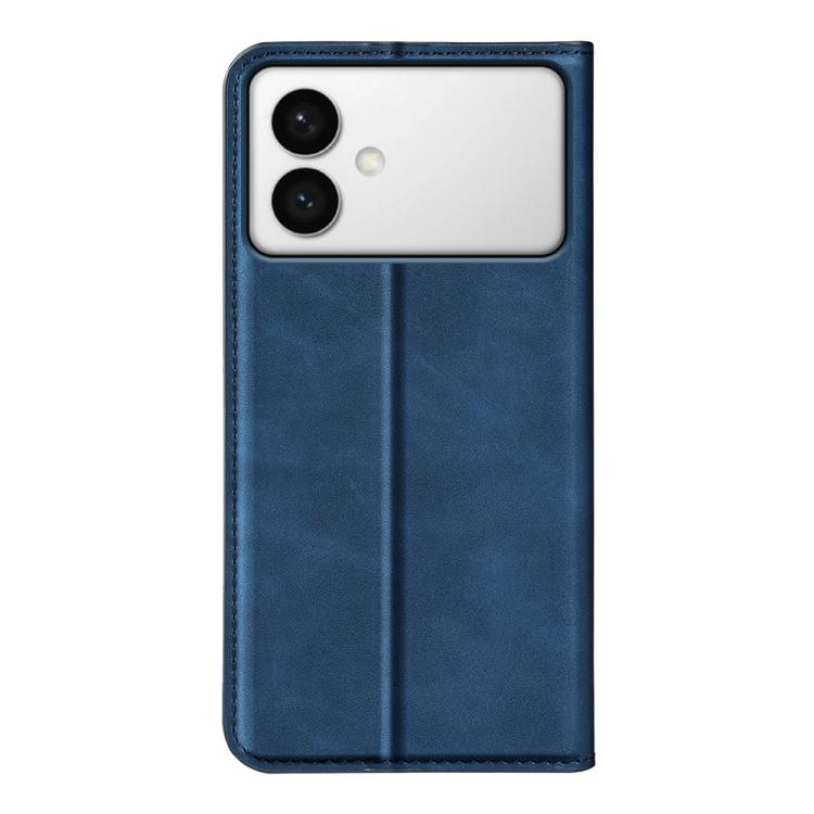 For Samsung Galaxy S26 Edge 5G Retro-skin Magnetic Suction Leather Phone Case