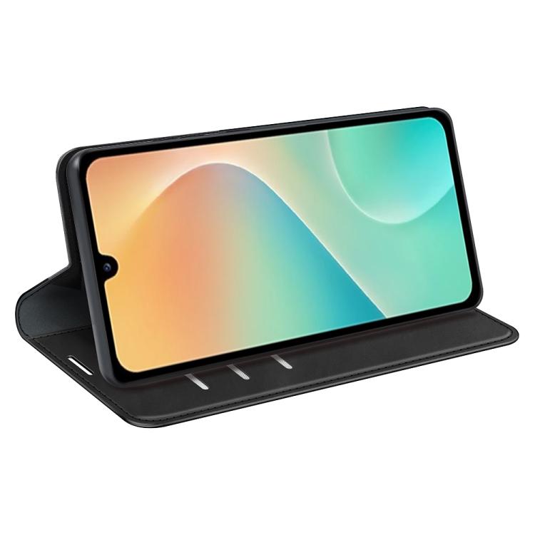 For Samsung Galaxy M36 5G / F36 5G Retro-skin Magnetic Suction Leather Phone Case