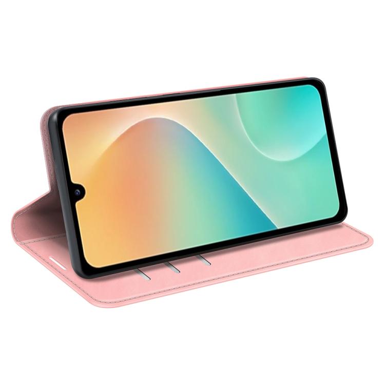 For Samsung Galaxy M36 5G / F36 5G Retro-skin Magnetic Suction Leather Phone Case