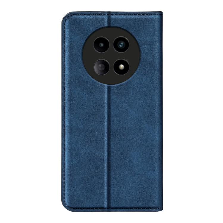 For Realme 12 5G Retro-skin Magnetic Suction Leather Phone Case