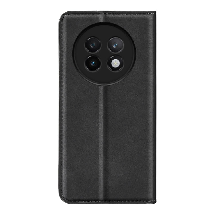 For Realme 13+ 5G Retro-skin Magnetic Suction Leather Phone Case