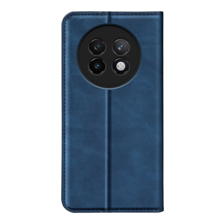 For Realme 13+ 5G Retro-skin Magnetic Suction Leather Phone Case