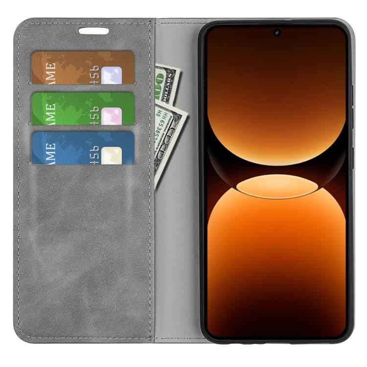 For Realme GT 7 Pro 5G Retro-skin Magnetic Suction Leather Phone Case