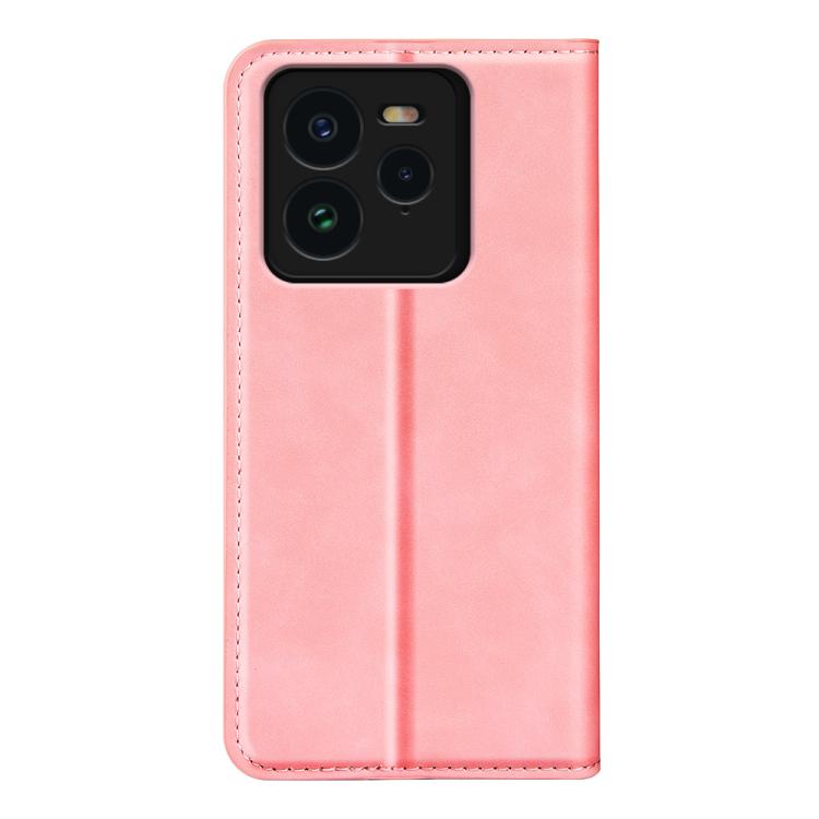 For Realme GT 7 Pro 5G Retro-skin Magnetic Suction Leather Phone Case