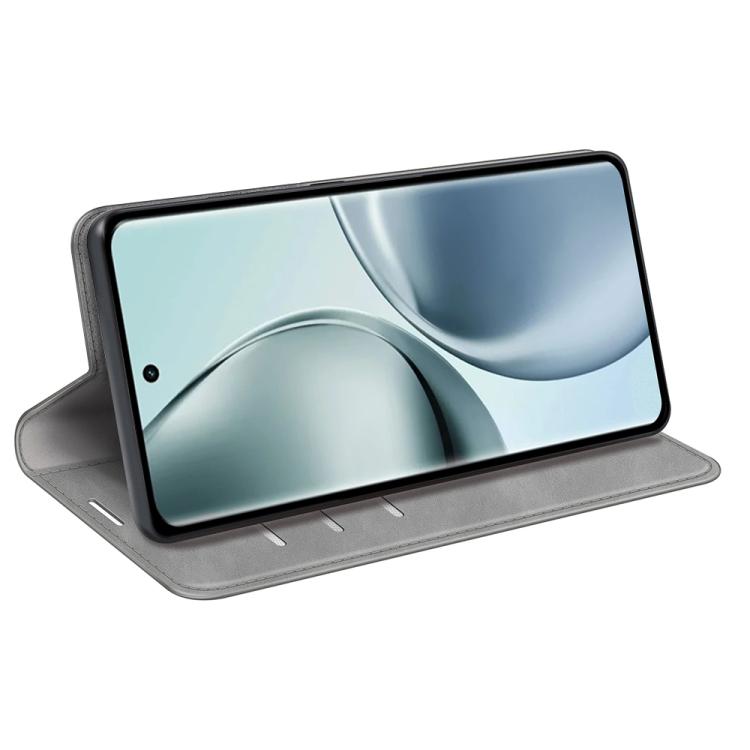 For Realme 14 Pro 5G Retro-skin Magnetic Suction Leather Phone Case