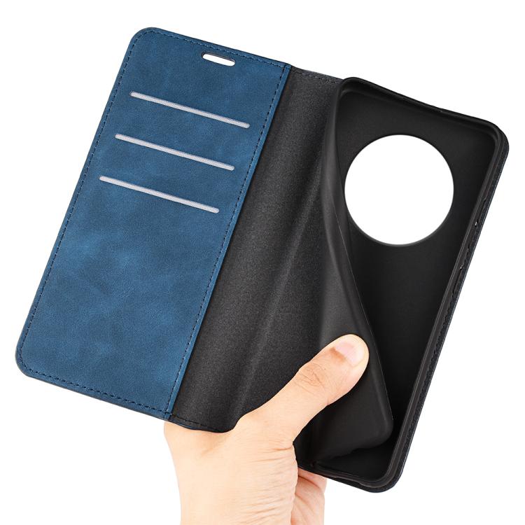 For Realme 14 Pro 5G Retro-skin Magnetic Suction Leather Phone Case