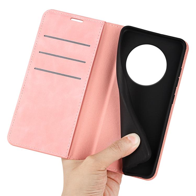 For Realme 14 Pro 5G Retro-skin Magnetic Suction Leather Phone Case