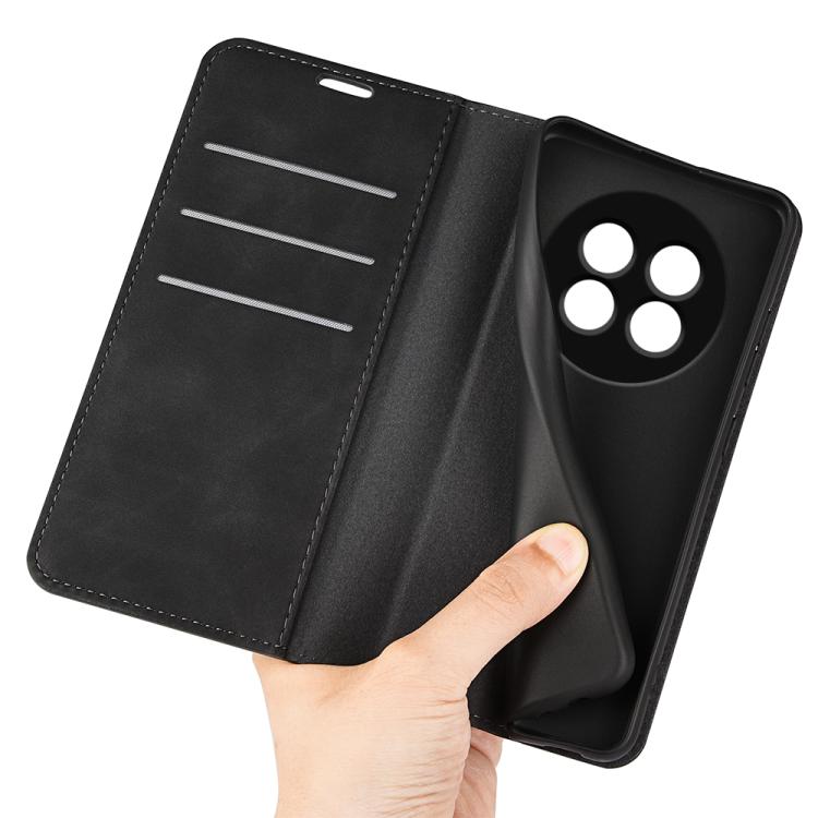 For Realme 13 Pro 5G Retro-skin Magnetic Suction Leather Phone Case