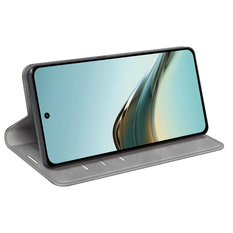 For Realme 13 Pro 5G Retro-skin Magnetic Suction Leather Phone Case