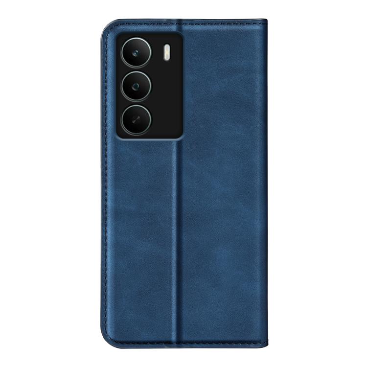 For Realme C71 4G Retro-skin Magnetic Suction Leather Phone Case