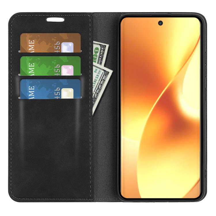 For Realme 15 5G / 15 Pro 5G Retro-skin Magnetic Suction Leather Phone Case
