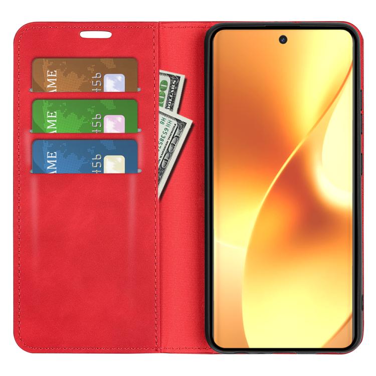 For Realme 15 5G / 15 Pro 5G Retro-skin Magnetic Suction Leather Phone Case