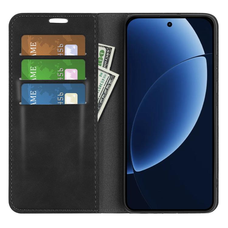 For Realme GT 8 Pro 5G Global Retro-skin Magnetic Suction Leather Phone Case