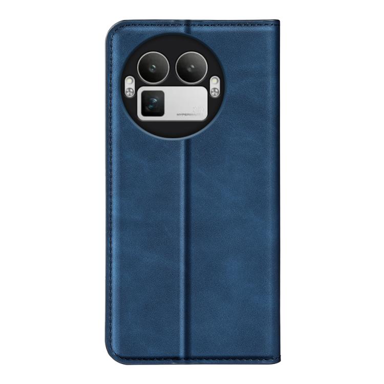 For Realme GT 8 Pro 5G Global Retro-skin Magnetic Suction Leather Phone Case