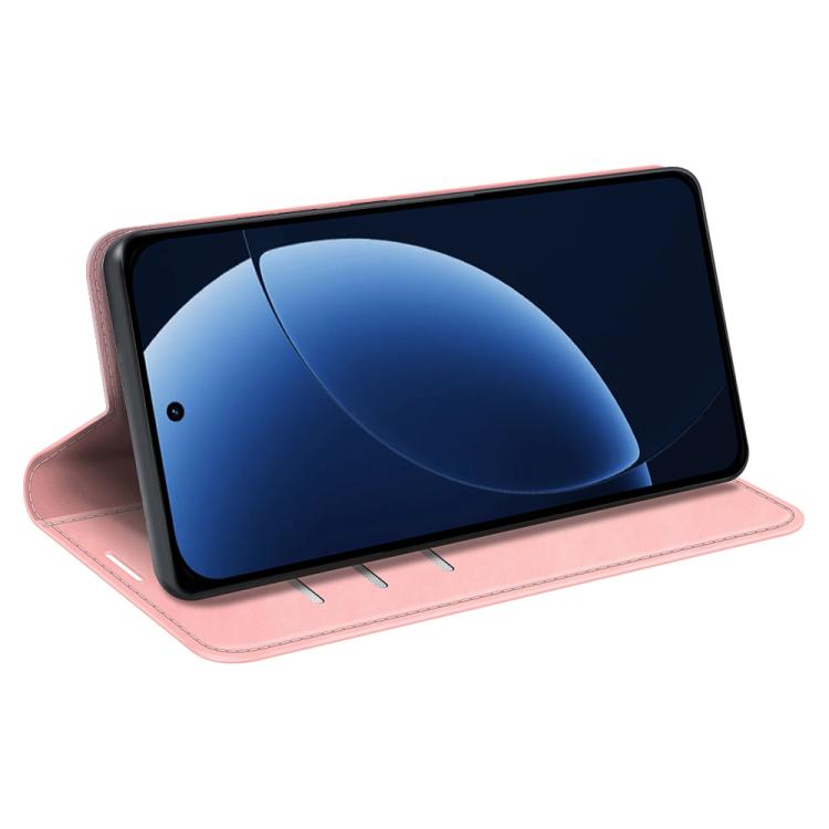 For Realme GT 8 Pro 5G Global Retro-skin Magnetic Suction Leather Phone Case