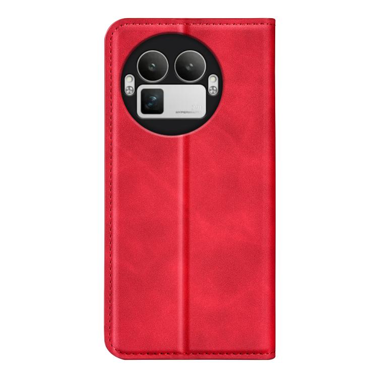 For Realme GT 8 Pro 5G Global Retro-skin Magnetic Suction Leather Phone Case