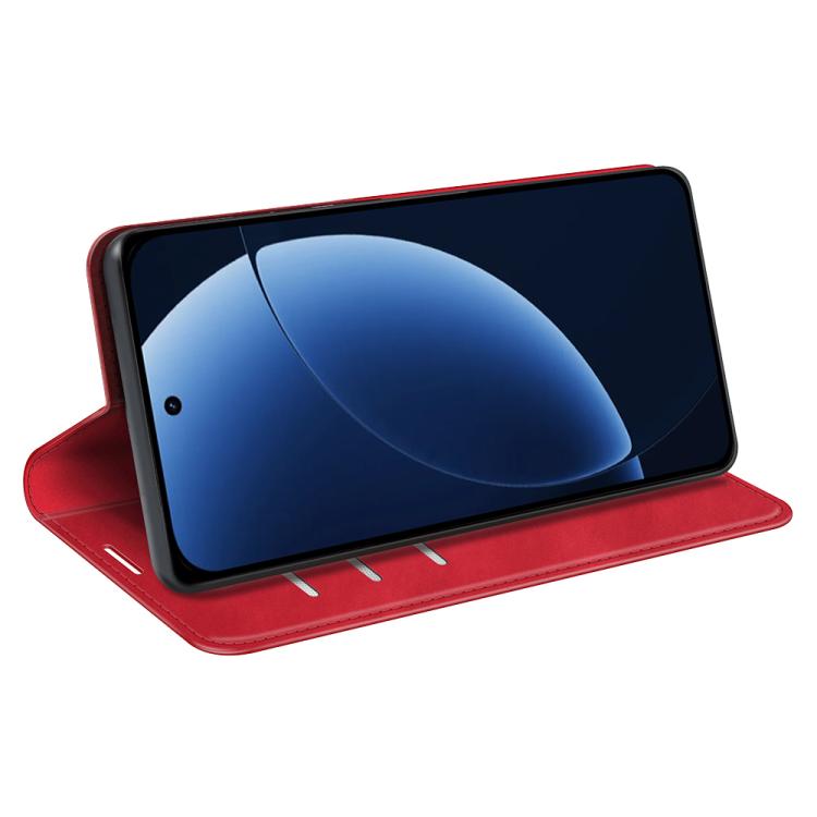 For Realme GT 8 Pro 5G Global Retro-skin Magnetic Suction Leather Phone Case