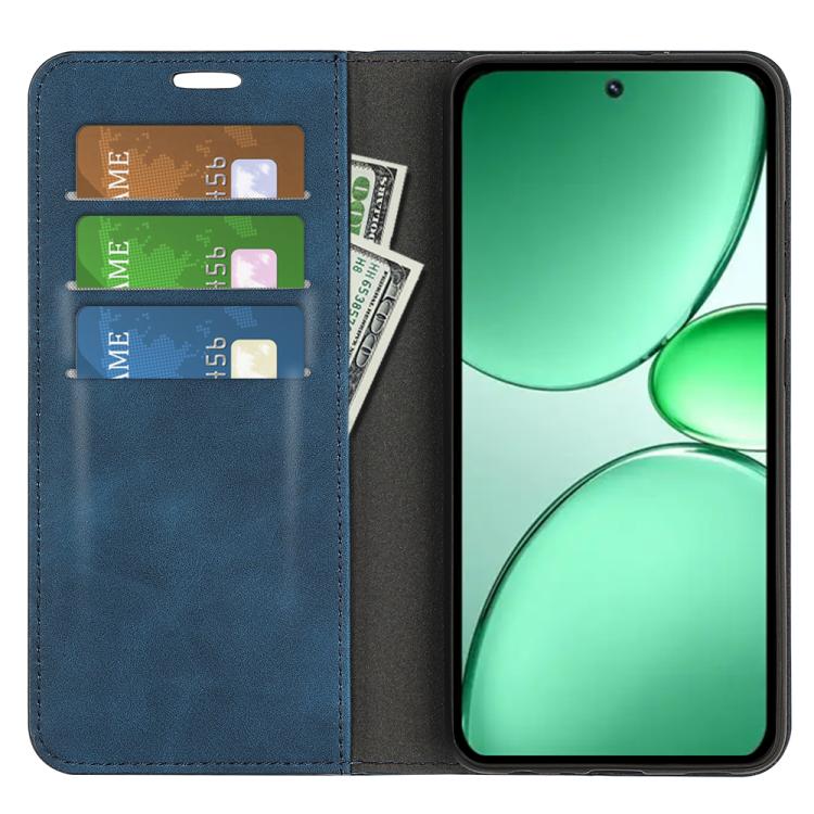 For Realme C85 Pro 4G Retro-skin Magnetic Suction Leather Phone Case