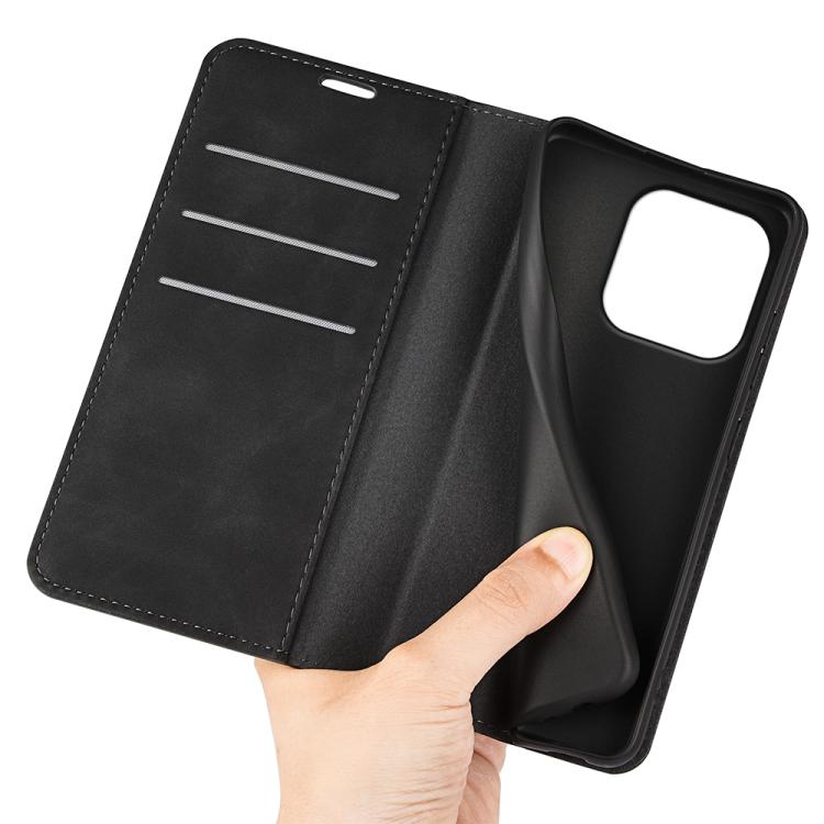 For Realme 16 Pro 5G Retro-skin Magnetic Suction Leather Phone Case