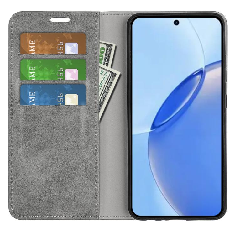 For Realme 16 Pro 5G Retro-skin Magnetic Suction Leather Phone Case