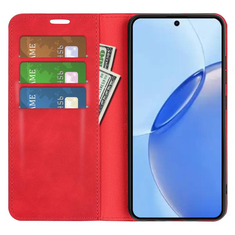 For Realme 16 Pro 5G Retro-skin Magnetic Suction Leather Phone Case