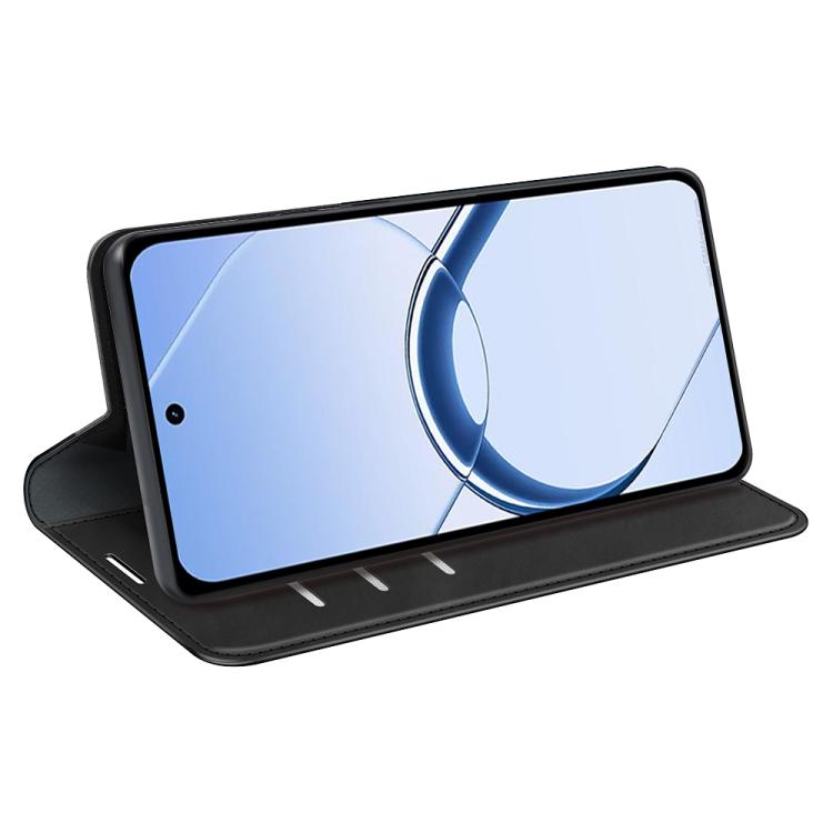 For Realme 16 5G Retro-skin Magnetic Suction Leather Phone Case