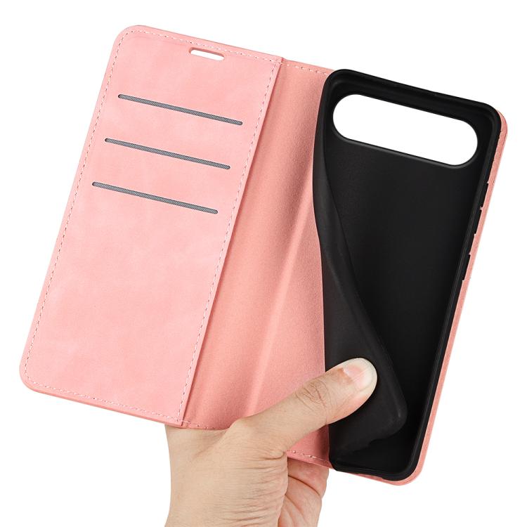 For Realme 16 5G Retro-skin Magnetic Suction Leather Phone Case
