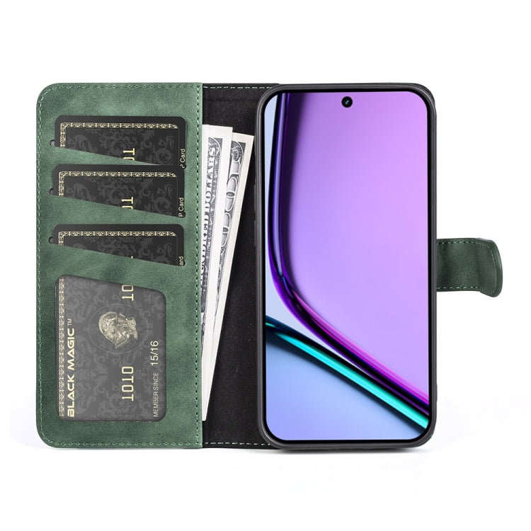 For Realme C67 4G Stitching Horizontal Flip Leather Phone Case