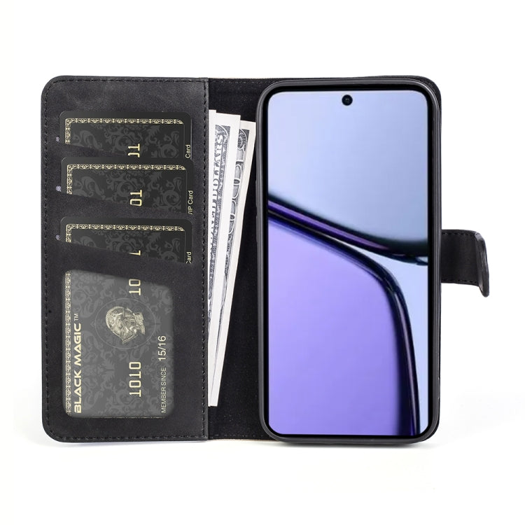 For Realme C65 4G Stitching Horizontal Flip Leather Phone Case