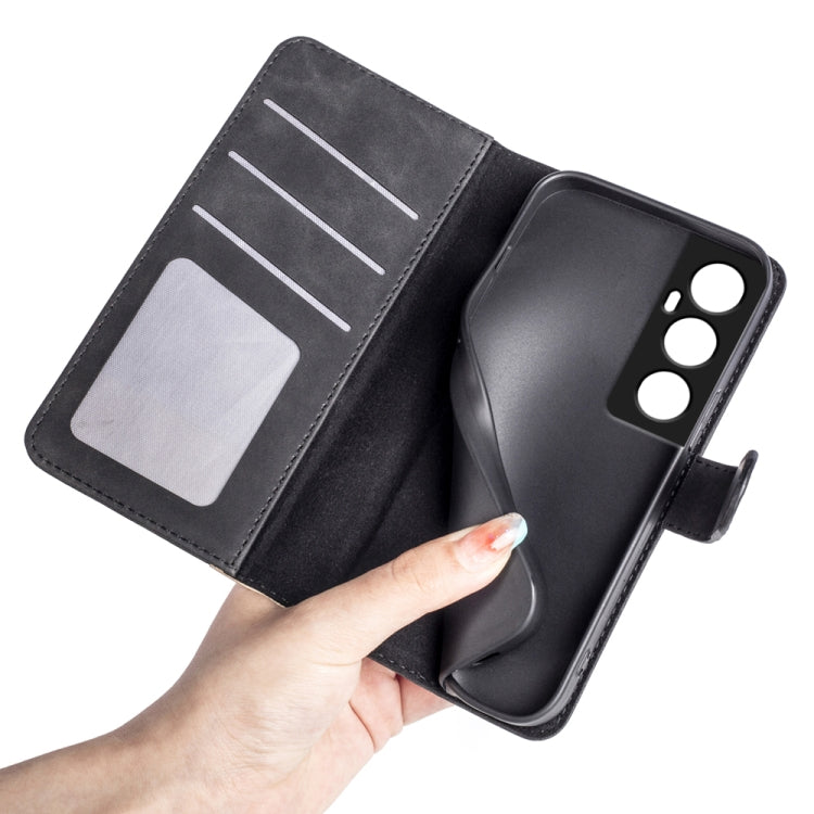 For Realme C65 4G Stitching Horizontal Flip Leather Phone Case