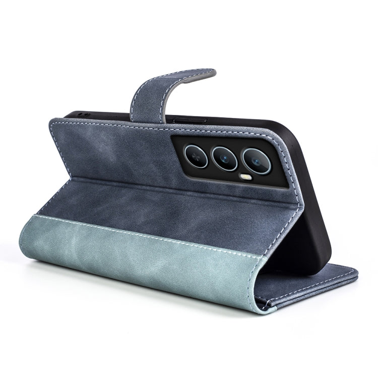 For Realme C65 4G Stitching Horizontal Flip Leather Phone Case