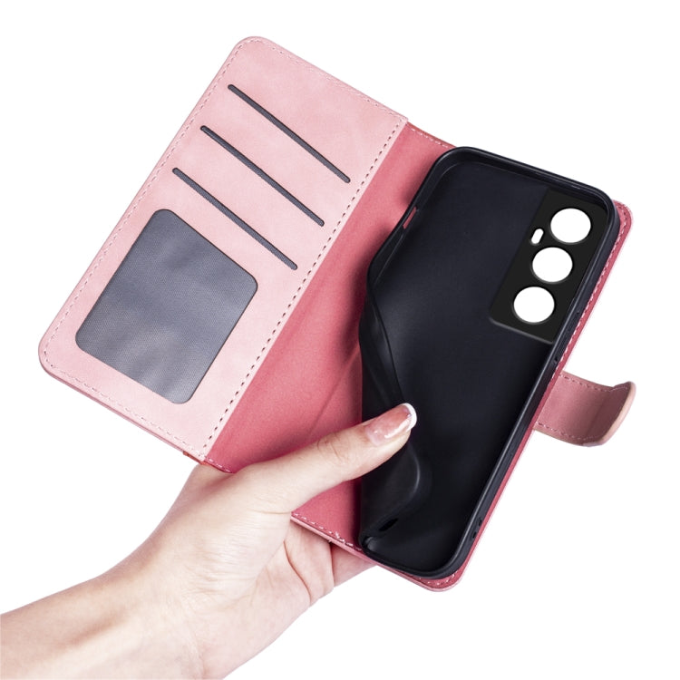 For Realme C65 4G Stitching Horizontal Flip Leather Phone Case