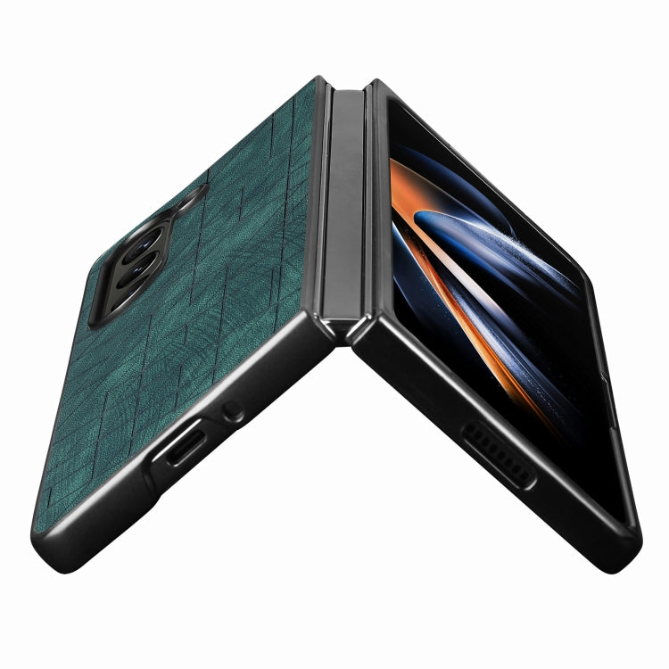 For Samsung Galaxy Z Fold6 Geometric Leather Back Cover Phone Case