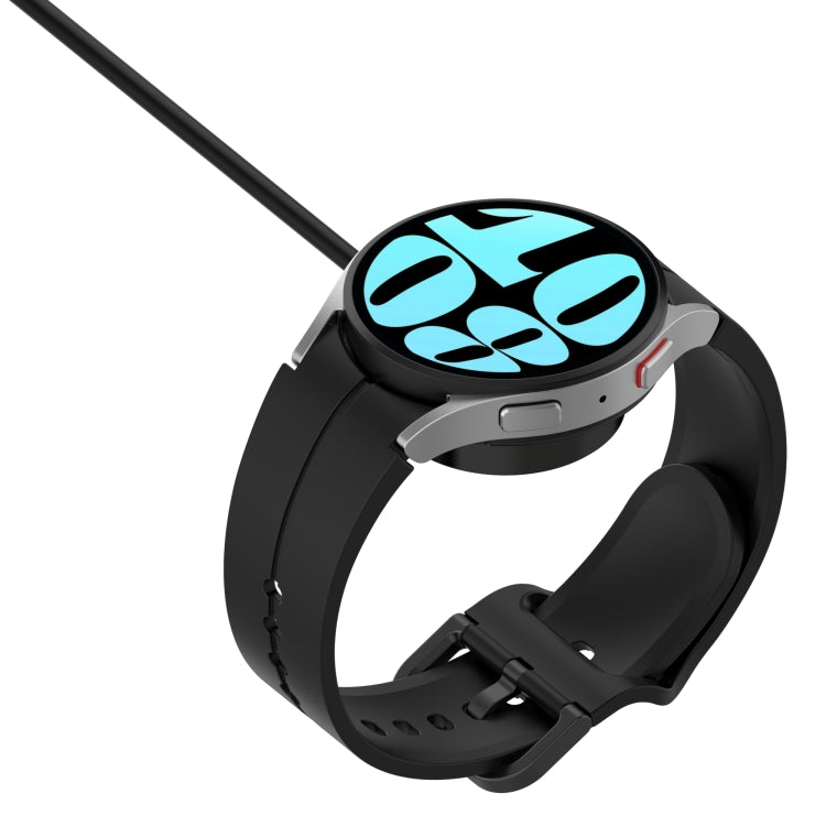 For Samsung Galaxy Watch 7 44mm USB Interface Magnetic Watch Charger - Black