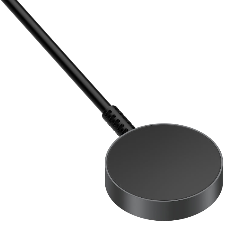 For Samsung Galaxy Watch Ultra 47mm Type-C Port Magnetic Metal Watch Charger - Black