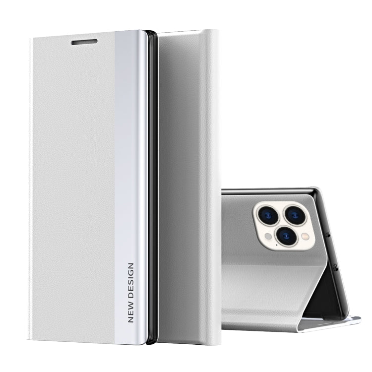 For iPhone 16 Pro Side Electroplated Adsorption Leather Phone Case