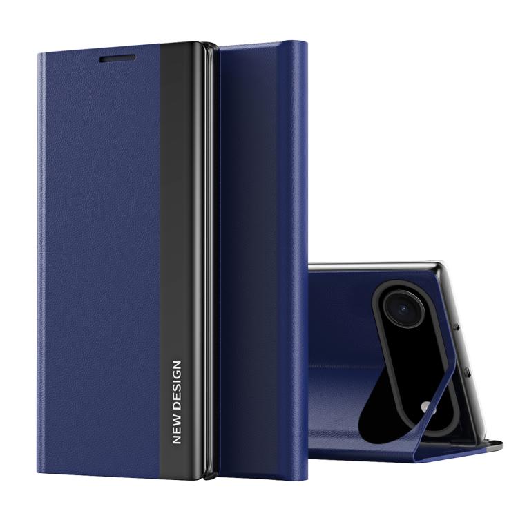 For iPhone Air Side Electroplated Adsorption Leather Phone Case