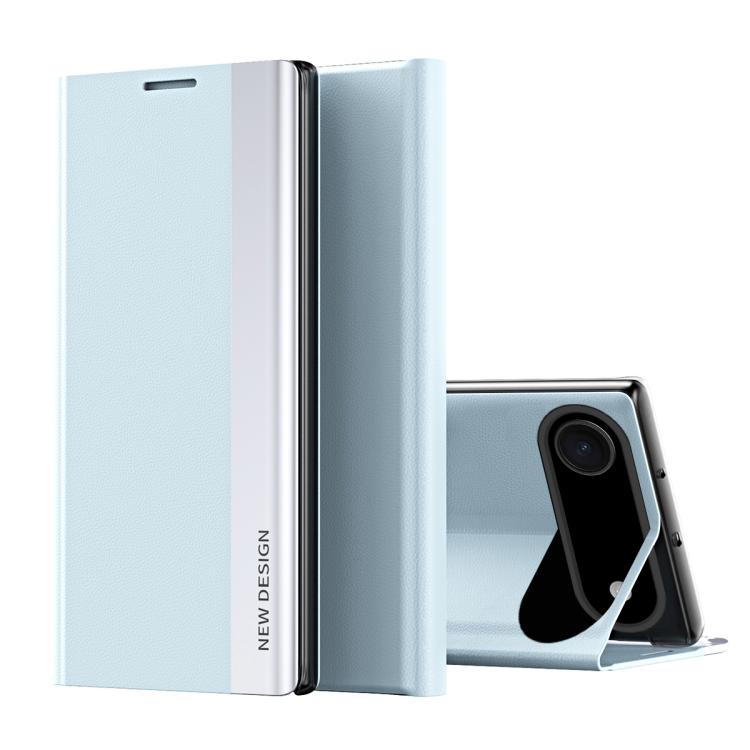For iPhone Air Side Electroplated Adsorption Leather Phone Case