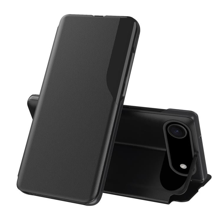 For iPhone Air Side Display Flip Leather Phone Case