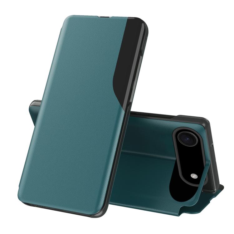 For iPhone Air Side Display Flip Leather Phone Case