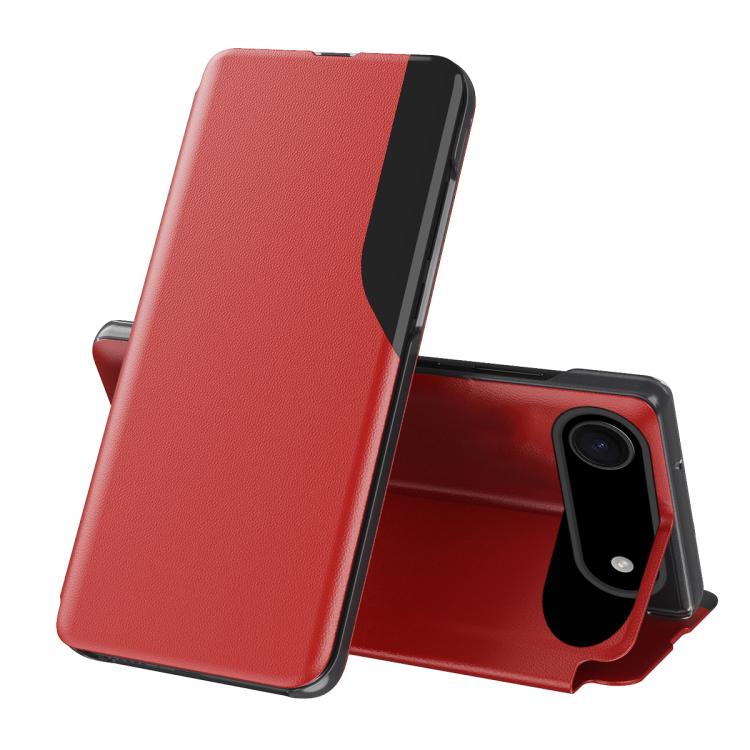 For iPhone Air Side Display Flip Leather Phone Case