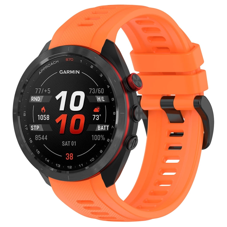 For Garmin Approach S70 42mm 20mm Sports Silicone Watch Band