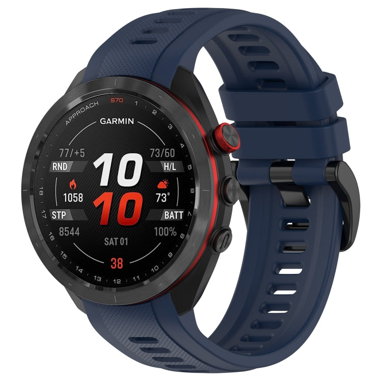 For Garmin Approach S70 42mm 20mm Sports Silicone Watch Band