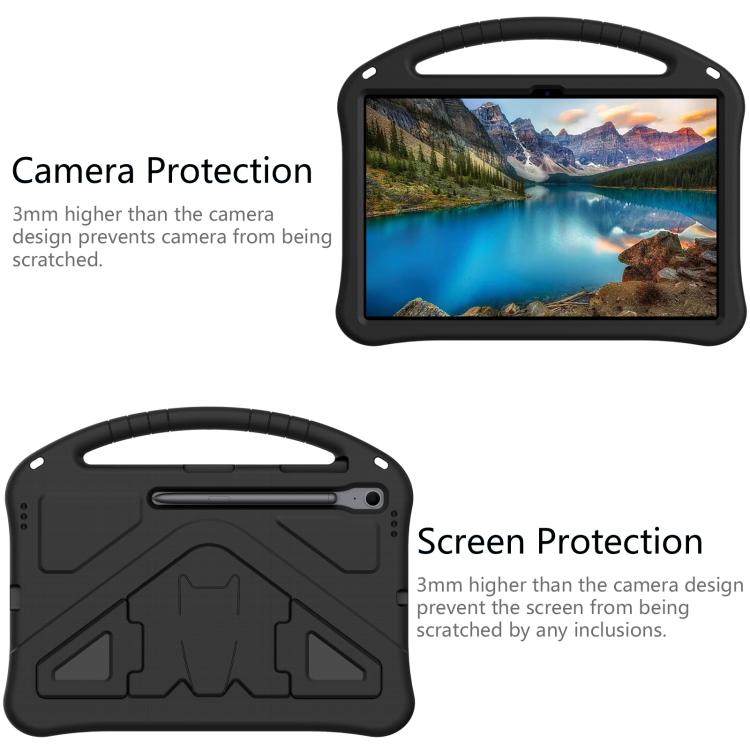 For Samsung Galaxy Tab S10 FE+ EVA Shockproof Tablet Case with Holder