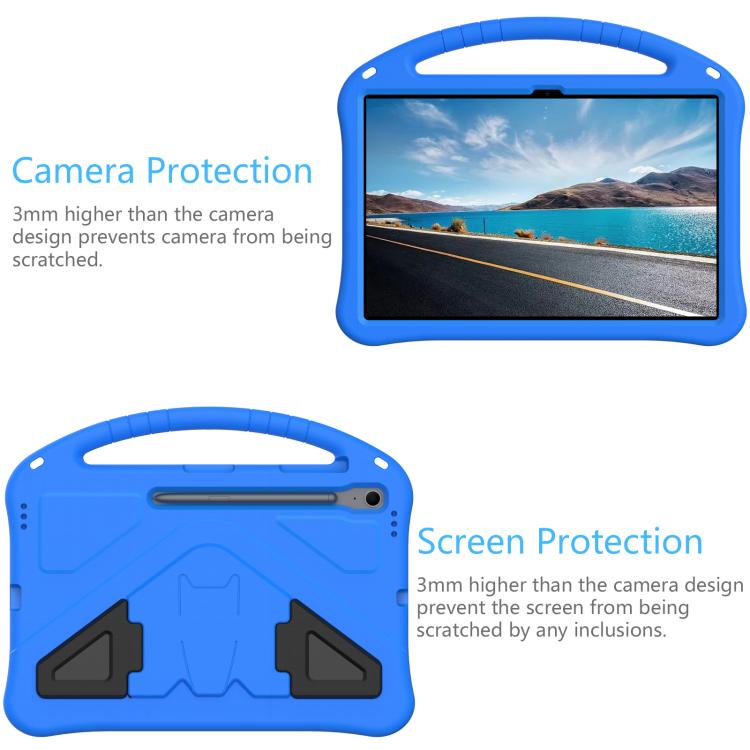 For Samsung Galaxy Tab S10 FE+ EVA Shockproof Tablet Case with Holder