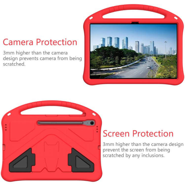 For Samsung Galaxy Tab S10 FE+ EVA Shockproof Tablet Case with Holder